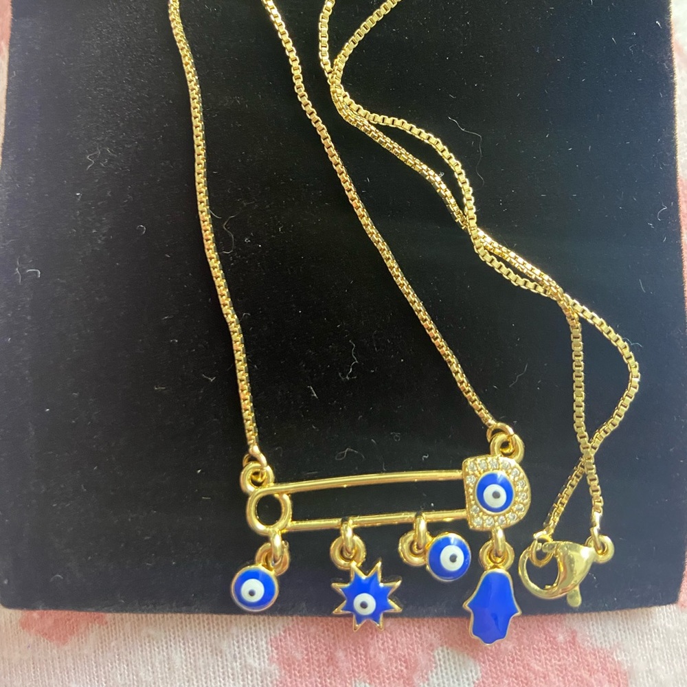 New evil eye necklace